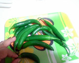 A picture of step 3 of green posole. posole verde.