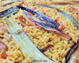 Foto del paso 10 de la receta: Arroz con calçots y magreta adobada