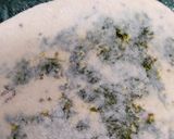 A picture of step 4 of Bathua ki kachori.