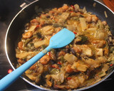 Foto del paso 6 de la receta: Verduras congeladas cocidas con sobras de gambas