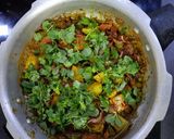 A picture of step 10 of Subz Biryani.