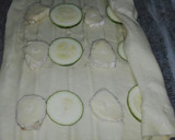 Foto del paso 1 de la receta: Caramelos de hojaldre, queso de cabra y calabacín