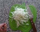 Foto del paso 1 de la receta: Pasta con espinacas y champiñones a la crema