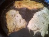 Lampreado con puré (Escalopes)