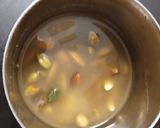 A picture of step 5 of Thandai.