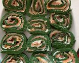 Foto del paso 5 de la receta: Rollitos de espinacas y salmón ahumado saludables