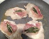 A picture of step 6 of Saltimbocca alla Romana.