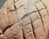 Narancsos kacsa lilakáposztával és hagymás burgonyával recept fázis 1 fotója