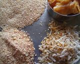 A picture of step 1 of Til peanut chikki.