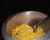 A picture of step 2 of Chana dal.