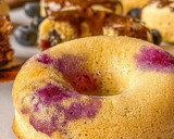 Foto del paso 2 de la receta: Donuts de vainilla y arándanos