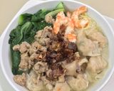 Hình bước làm 3 của món Mì hoành thánh tôm thịt