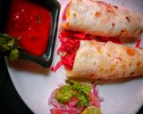 कोलकाता स्टाइल एग रोल (kolkata style egg roll recipe in Hindi) रेसिपी चरण 9 फोटो