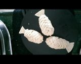 A picture of step 9 of Veg fish.