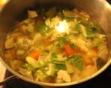 Foto del paso 13 de la receta Asamblea de verduras sobre el salmón...O sopín de perlasss