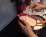 A picture of step 3 of Firni recipe.