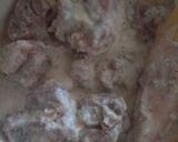 A picture of step 1 of Mutton white korma.