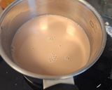 Une image de l'étape 1 de Crème dessert noisette miel.