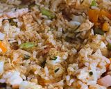 Hình bước làm 5 của món Cơm Chiên Thập Cẩm Masala