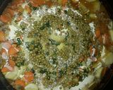 Foto del paso 10 de la receta: Pollo arvejado al disco