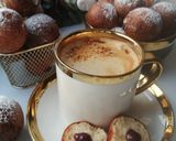Mini pączki serowe krok przepisu 1 zdjęcie
