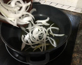 Foto del paso 4 de la receta: Setas ostra con espárragos y jamón