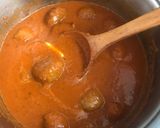 Foto del paso 5 de la receta: Albóndigas con puré de papa amarilla
