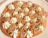 Une image de l'étape 4 de Biscuits dacquoises à la crème de marrons.