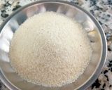 A picture of step 2 of Yummy & Delicious Moong Dal Halwa.