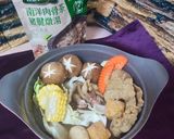 A picture of step 3 of Nanyang Bak Kut Teh Pork Shank Hot Pot.