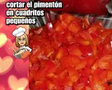 Foto del paso 2 de la receta: Dip de Pimentón con Queso Crema