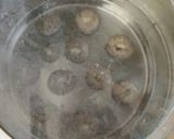 A picture of step 6 of Nankhatai.