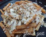 A picture of step 3 of Cheese Fries.