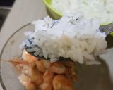 Foto langkah ke 2 dari resep Nasi Tim Udang.