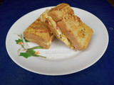 Bread Omelette (Egg Sandwich)