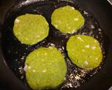 A picture of step 4 of Spinach-CornMeal Tikki.