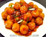 Foto langkah ke 3 dari resep Bakso Tempe Pedas Manis.