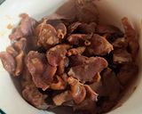 Hình bước làm 3 của món Lòng vịt xào măng