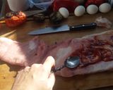 Foto del paso 2 de la receta: Matambre de cerdo arrollado a la parrilla