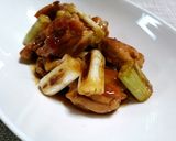 A picture of step 6 of Quick Skillet Yakitori Negima-Style Chicken and Scallions.
