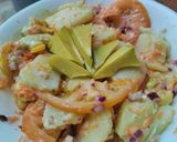 Foto del paso 9 de la receta: Ensalada🥙tibia de papa, zanahoria🥕tomate🍅cebolla🧅 aguacate🧅🍅🥕🥑