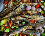 Foto langkah ke 6 dari resep Oseng Pindang Bawang Pete.