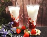 Foto langkah ke 4 dari resep Korean Fresh Strawberry Milk.