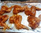 รูปขั้นตอนการทำที่ 2 ของ ปีกไก่อบซอสบาร์บีคิว