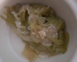 A picture of step 2 of Lauki ka Raita.