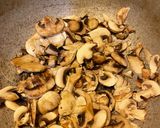 A picture of step 1 of Cabbage Schnitzel (with mushroom gravy).