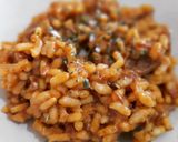 Foto del paso 11 de la receta: Arroz meloso de ternera rustida con ceps y foie