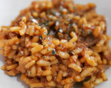 Foto del paso 11 de la receta: Arroz meloso de ternera rustida con ceps y foie