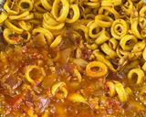 Gambar langkah 6 resipi Sotong Goreng Kunyit.