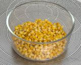 A picture of step 8 of Loaded Fusion Mexican Corn Chaat Jars 🌽🧀.
